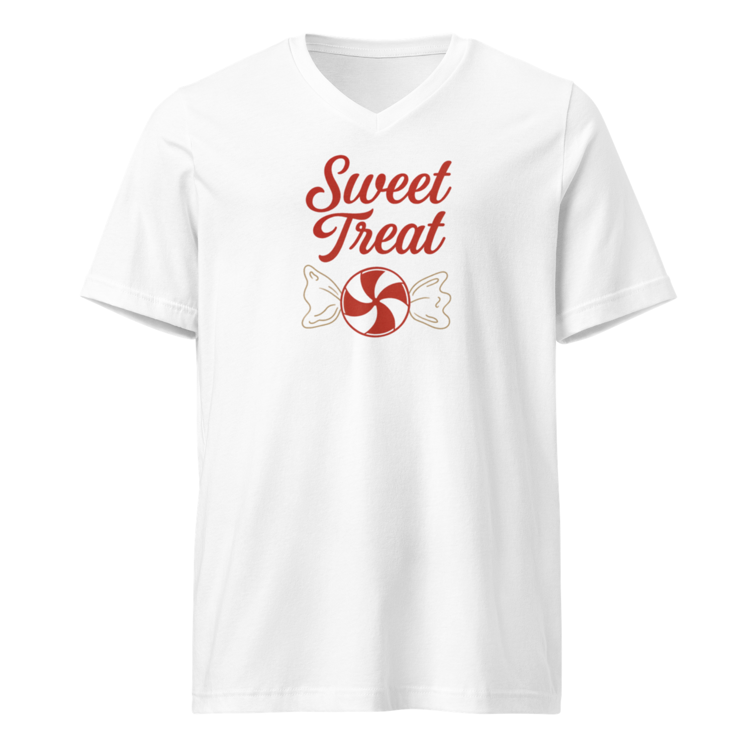 Sweet Treat Peppermint Candy T‑Shirt – Festive Holiday Graphic Tee