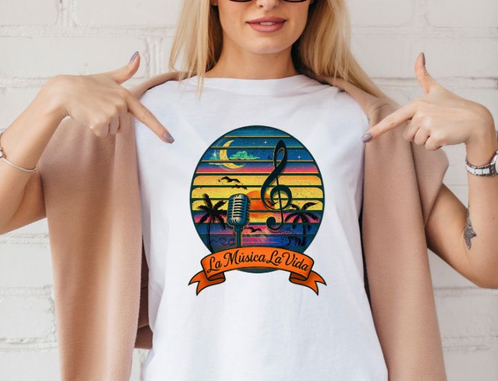 Music is Life – Comfortable T-Shirt
