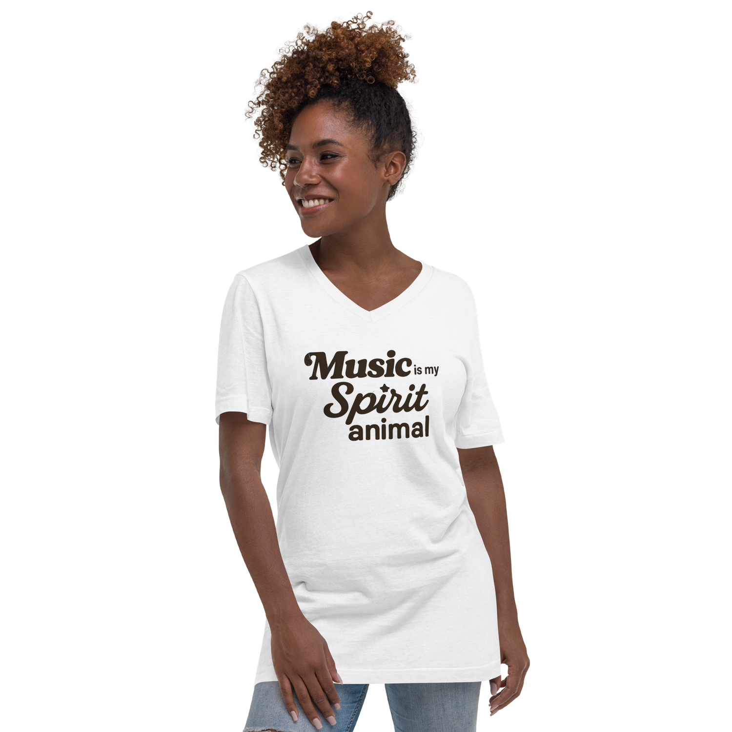 Artistic Unisex V‑Neck Tee