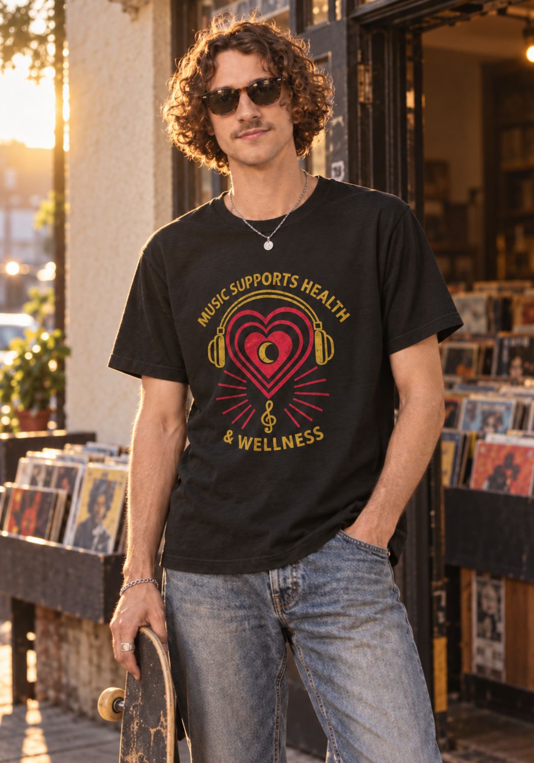 Heavyweight Vintage Crewneck T-Shirt