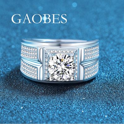 (I know, I gave you a real price. men&#39;s diamond open ring detection pen passed