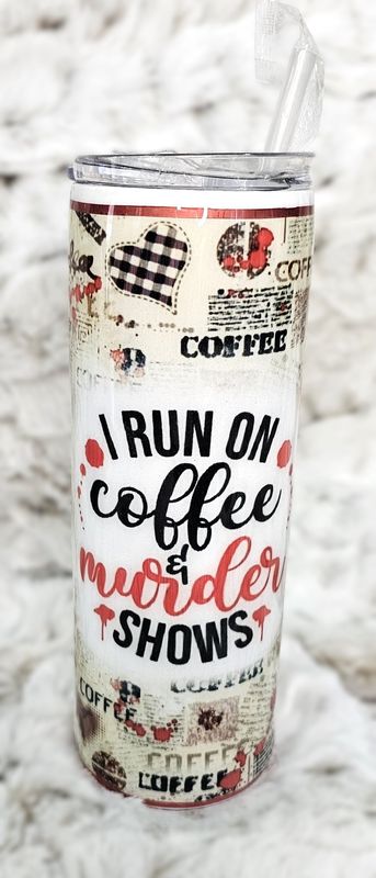 20 oz. Coffee and Murder Tumbler