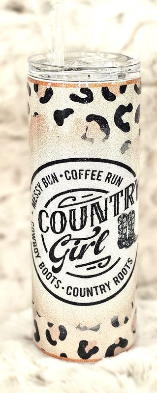 25 oz. Country Girl Metallic Tumbler