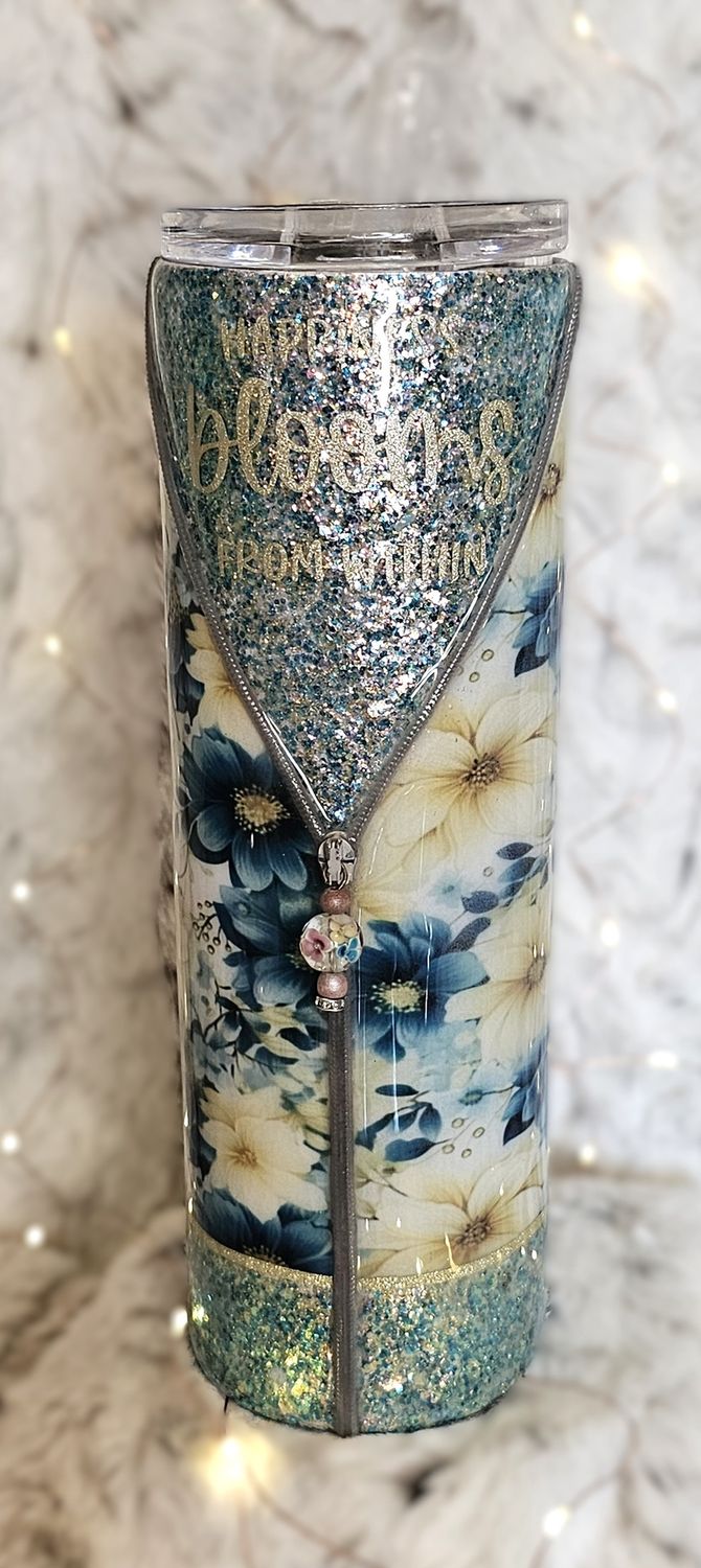 30 oz Happiness Blooms Tumbler
