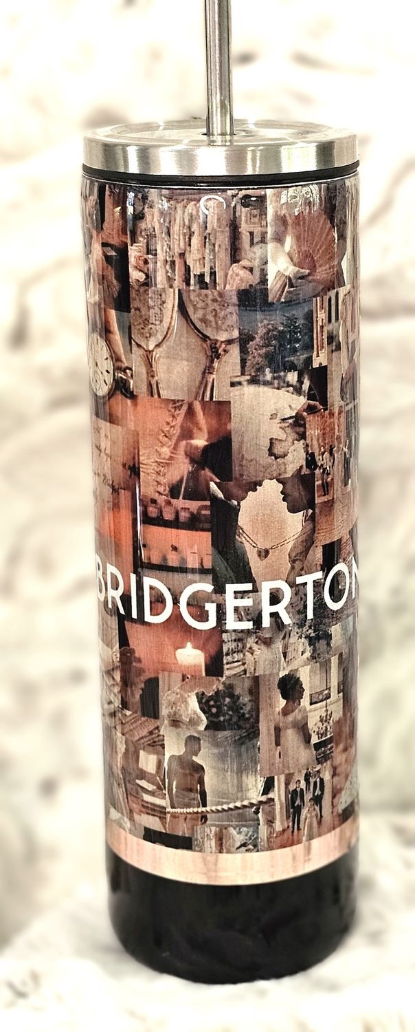 30 oz. Bridgerton Tumbler w/ Metal Lid