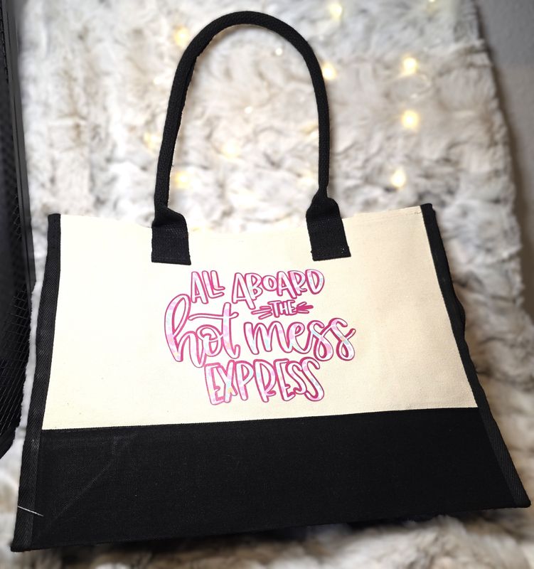 Tote: Hot Mess Express