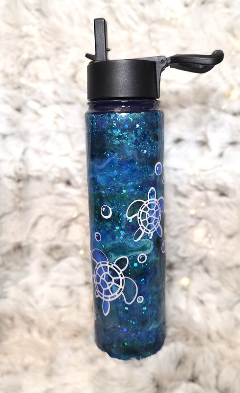 25 oz.  Sea Turtle Water Bottle