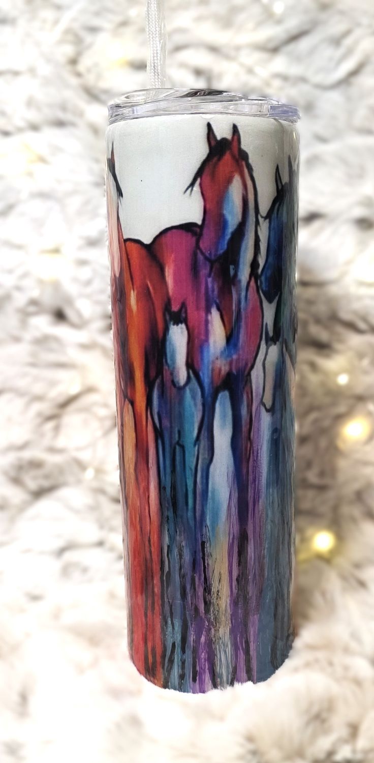 30 oz. Painted Horse Tumbler