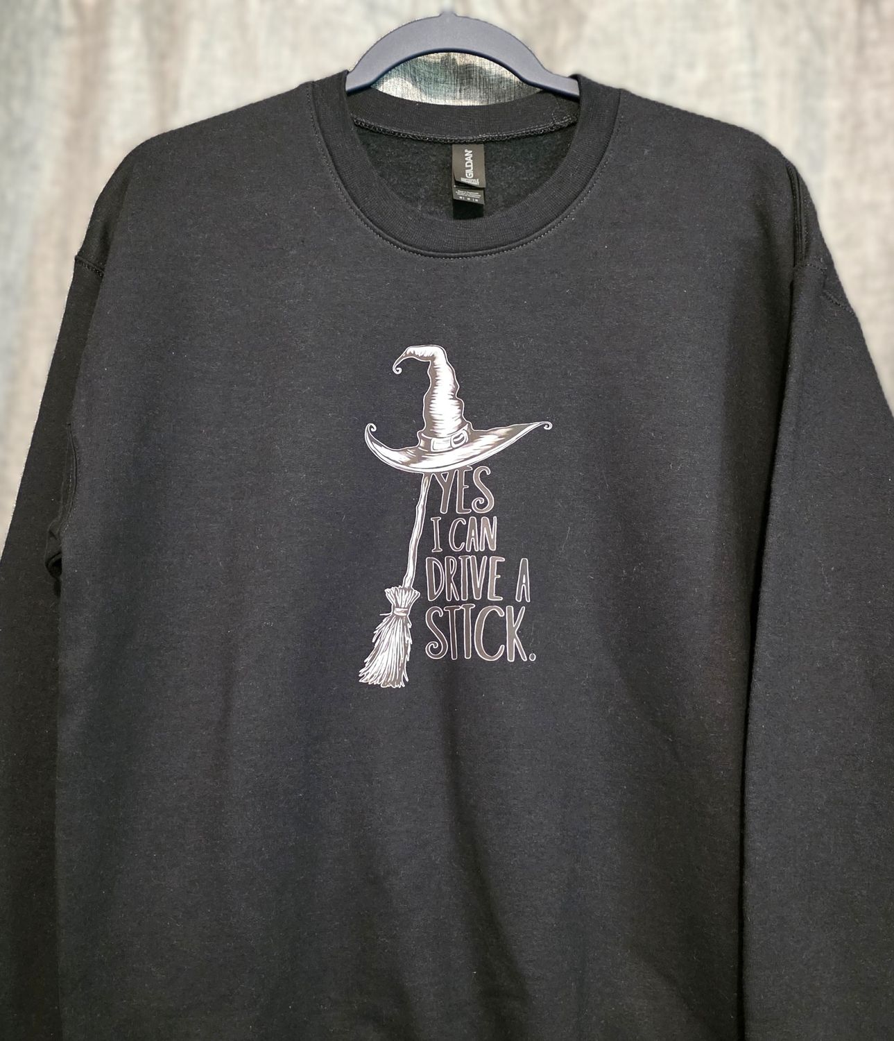 Black, Unisex Medium &quot;I Can Drive&quot; Sweatshirt