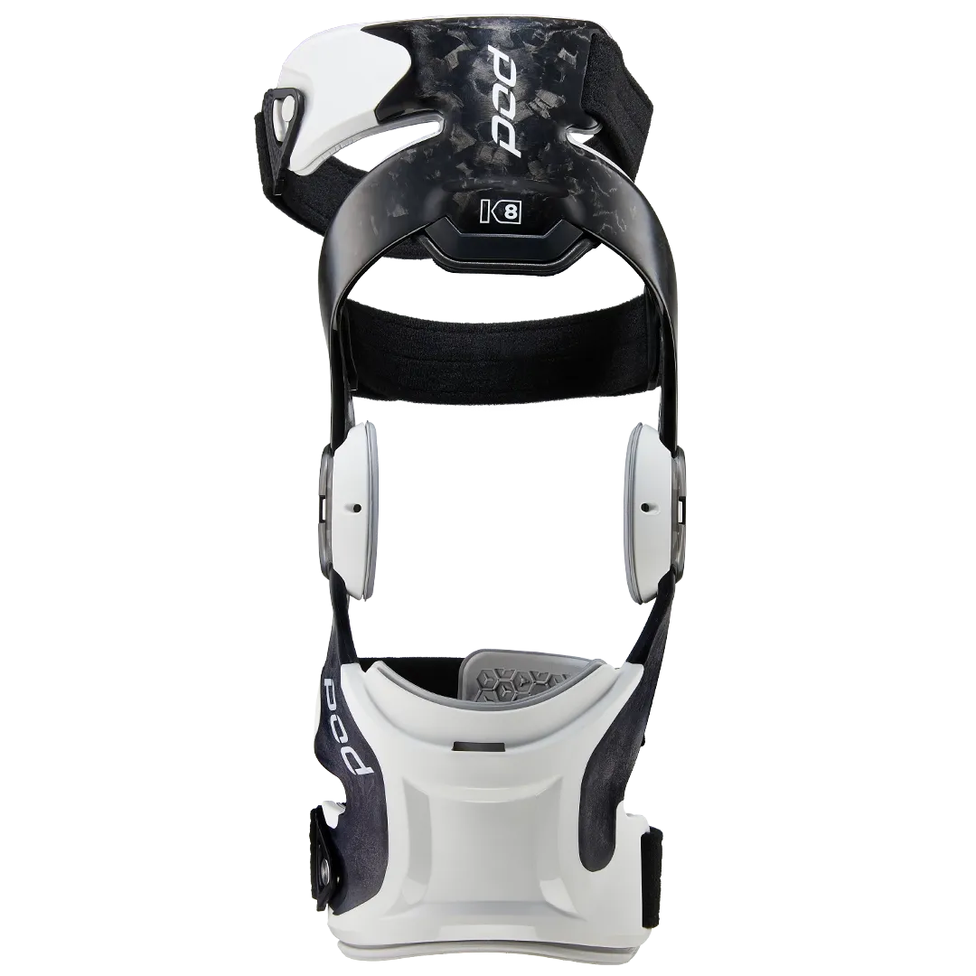 POD K8 3.0 Knee Brace Carbon Right White