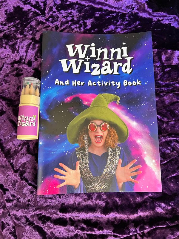 Winni Wizard and Her Activity Book