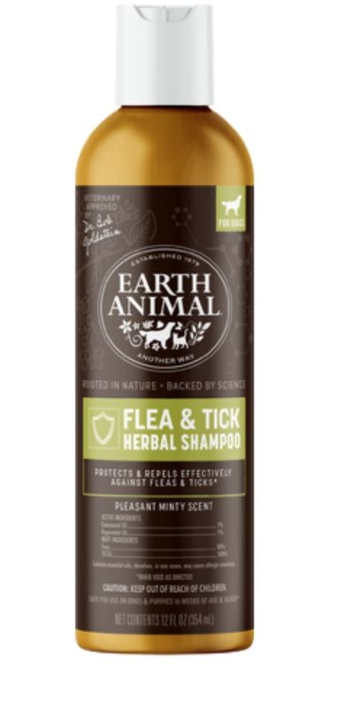 Earth Animal Dog Nature&#39;S Protection Herbal Shampoo 12Oz