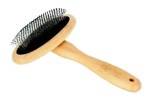Bamboo Oval Brush 7 x 4.5 inches
