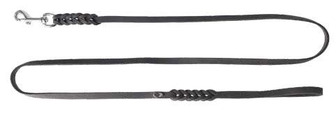 Braided European Leather Leash