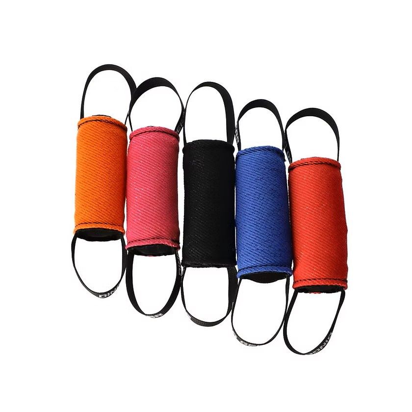 NYLCOT MINI Training Roller-2 Handles- 15X6 CM- Choice of Color, Color: Black