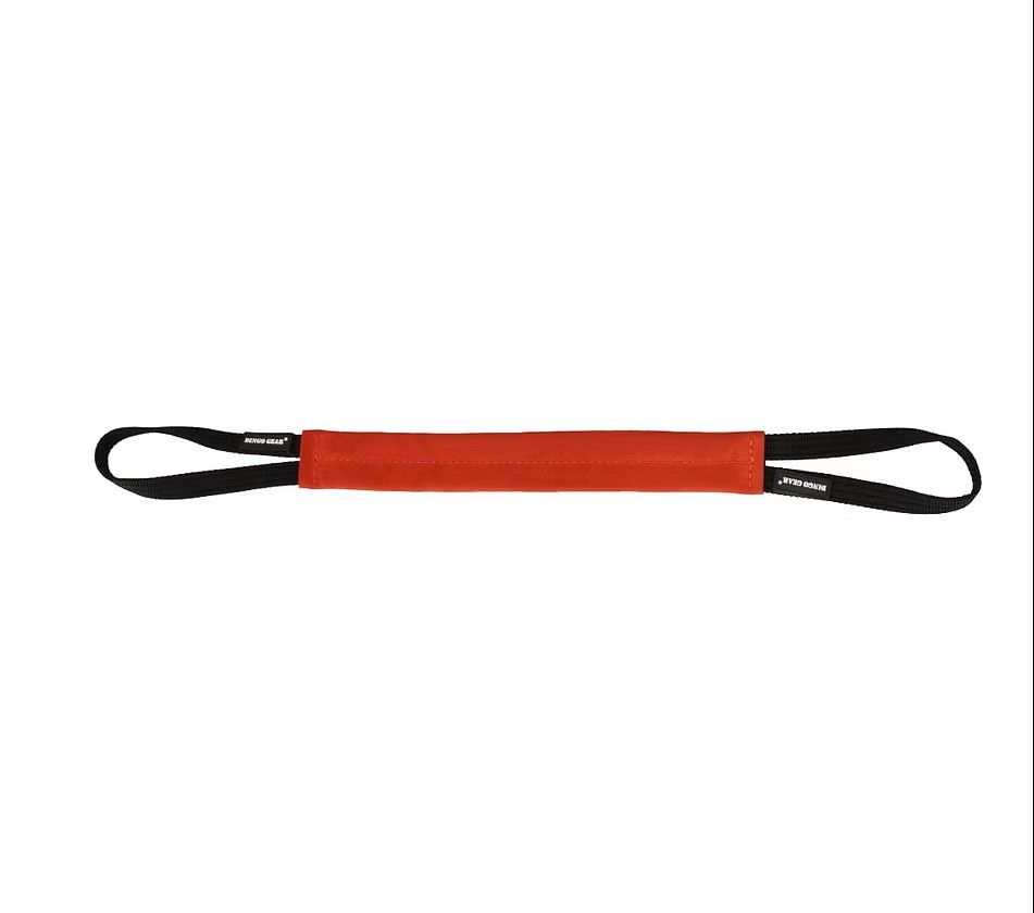 Leather Flat Tug- 2 Handles 4X 35 CM RED