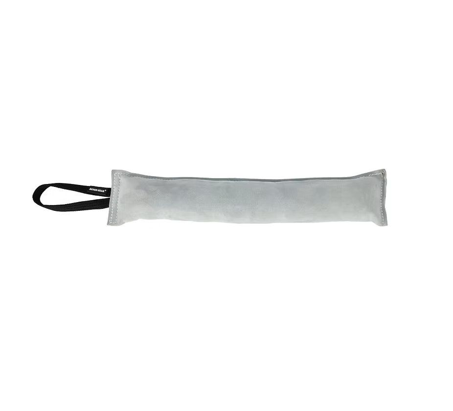 Leather Tug With One Handle 8 X 50 cm white