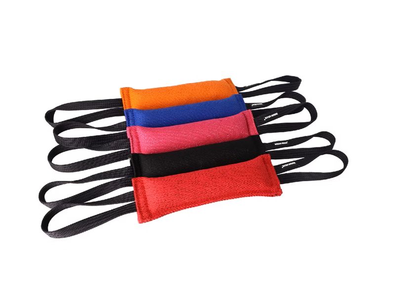 French Linen Tug ,Two handlers, 7X28 CM Multiple colors