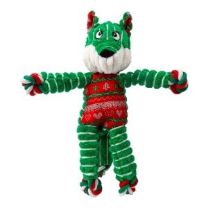 KONG Dog Holiday Floppy Knots Fox Small/Medium