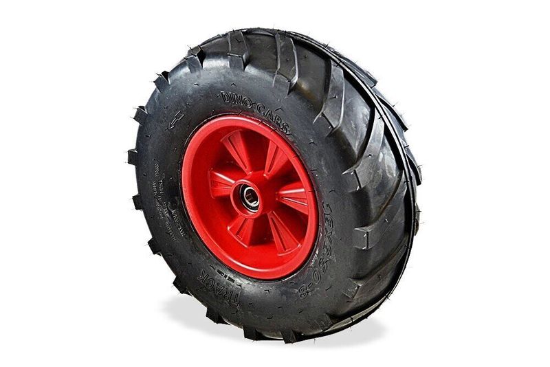 Dino-Cars Complete Wheel Ackerstollen left (rim red)