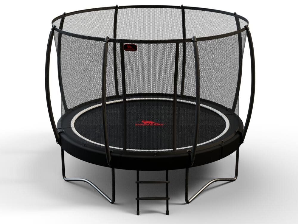 Trampoline Dino-Cars Ø 430 cm Pro Line avec filet de sécurité + échelle