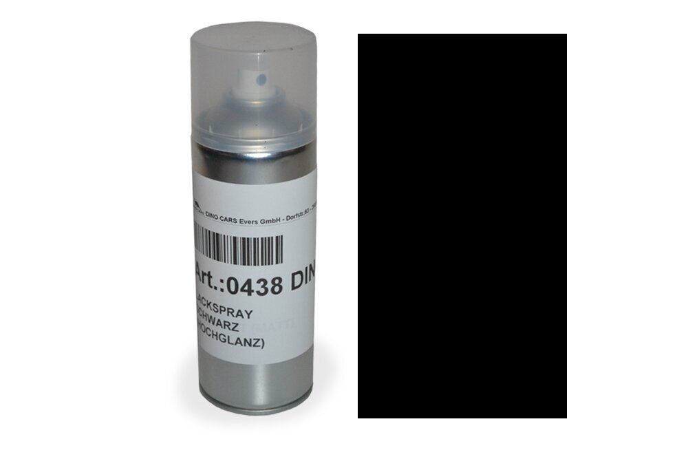 Dino-Cars Peinture en Spray Noir (400 ml)