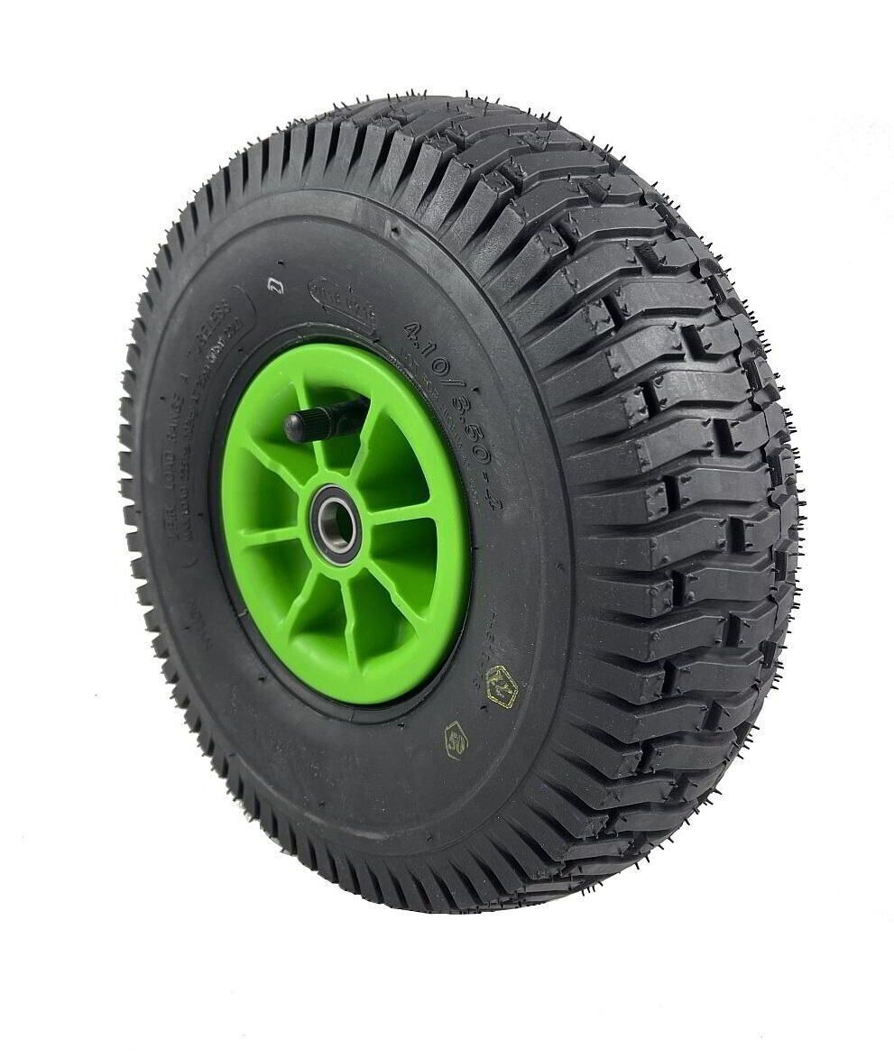 Dino-Cars Speedy compleet wiel/kruiwagen/basiswagen 4.10/3.50-4 (groen)