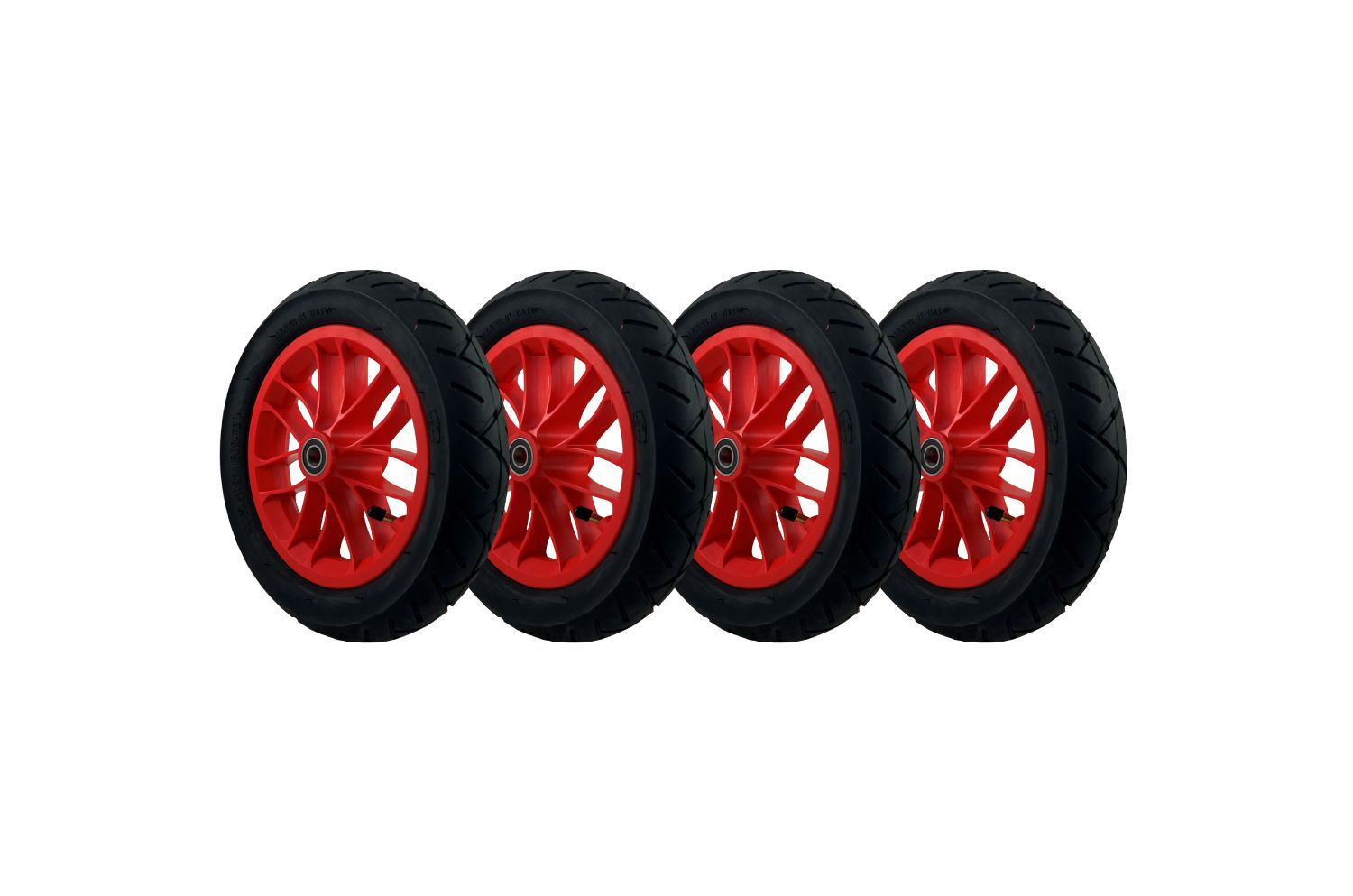 Dino-Cars Vélo complet Speedy Rouge 4 pieces