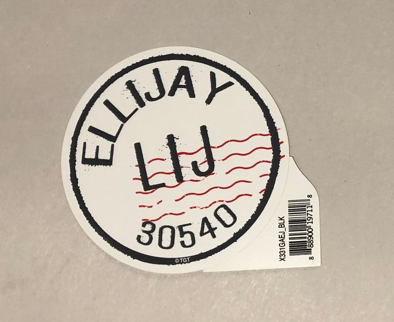 Ellijay 30540 Sticker