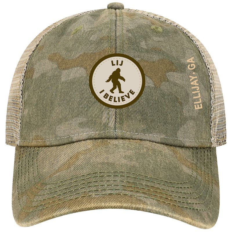 Sasquatch "I Believe" LIJ Hat