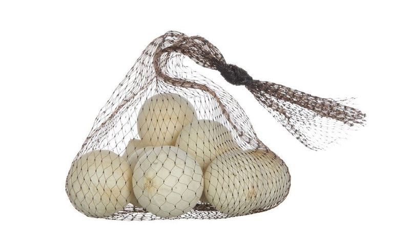 Natural Dried Gourds in Mesh