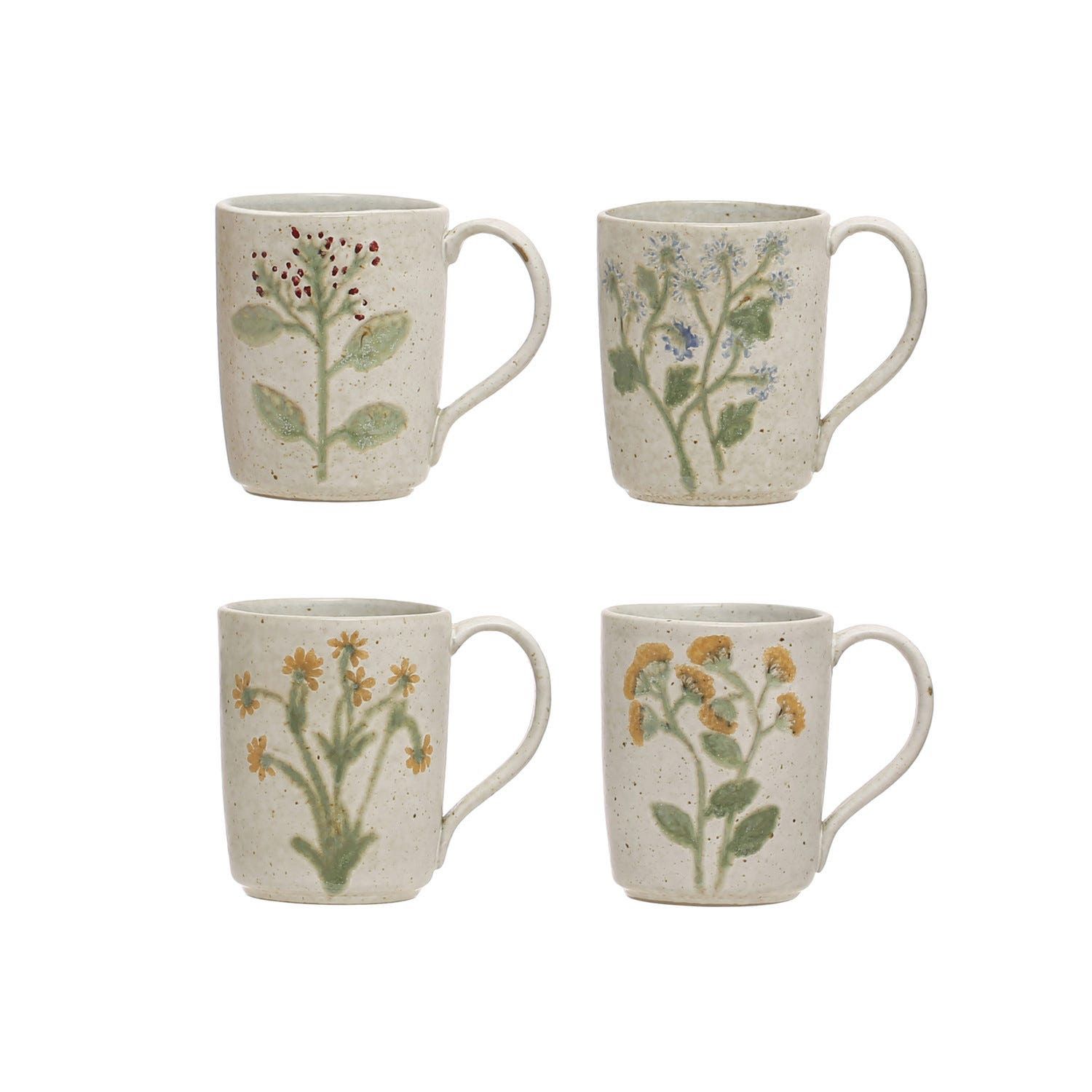 Wildflowers Stoneware Mug
