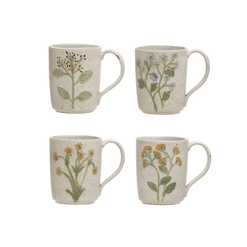Wildflowers Stoneware Mug