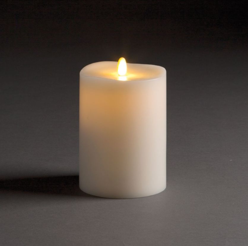 Lightli Outdoor Flame Pillar, Size: 3.5"x5"