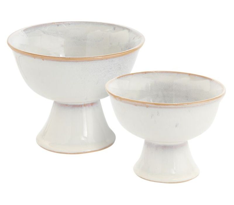 Julian Compote Ceramic Bowl on Stand 6x4