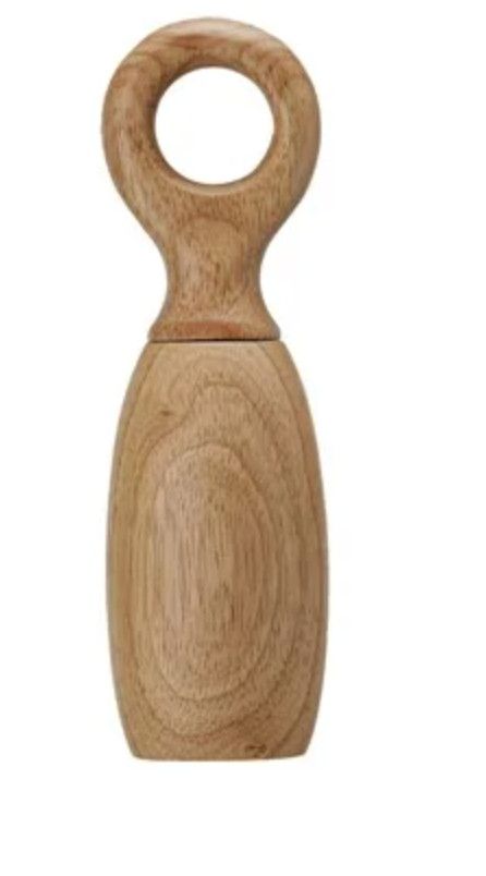 Rubberwood Salt/Pepper Mill, Natural