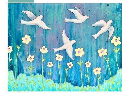 Consignment Kelly Glaros "Rejoice" 30X24