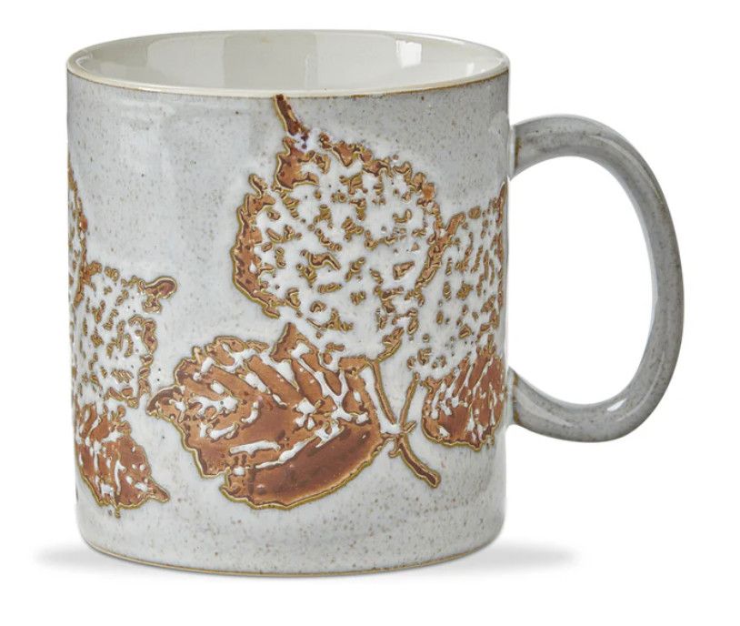 Grateful Leaves Ceramic Mug