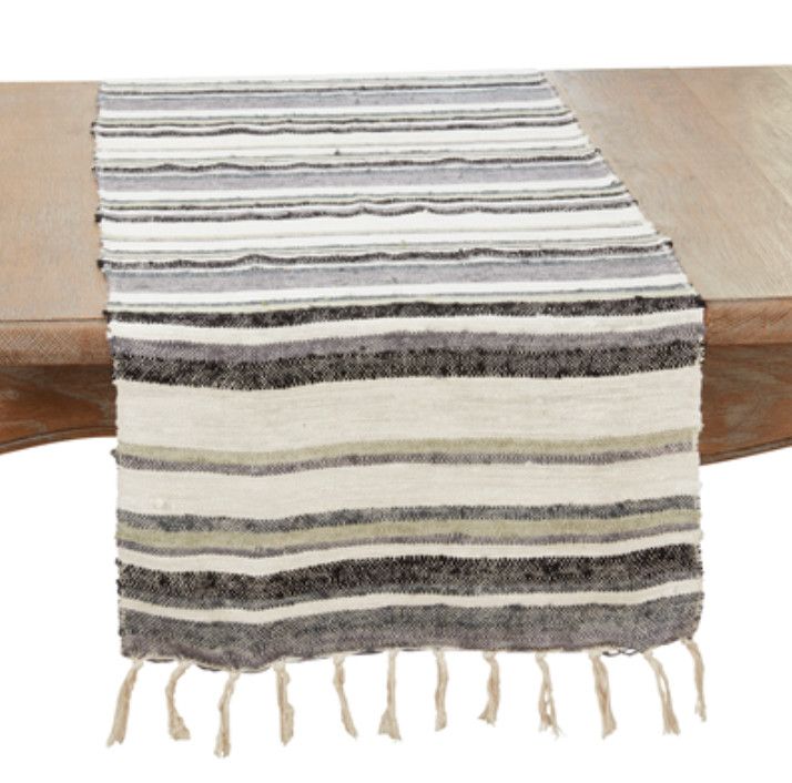 Blue/Grey Striped Runner