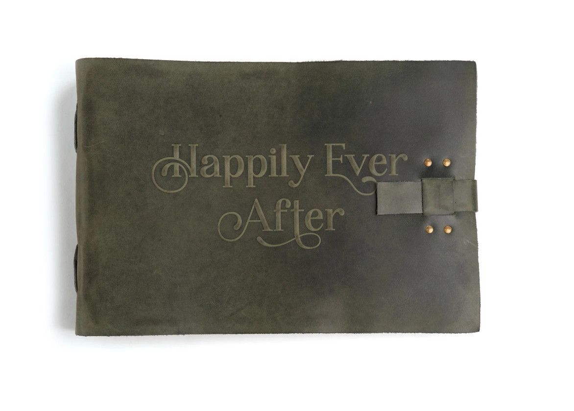 Happily Ever After Leather Adventure Journal