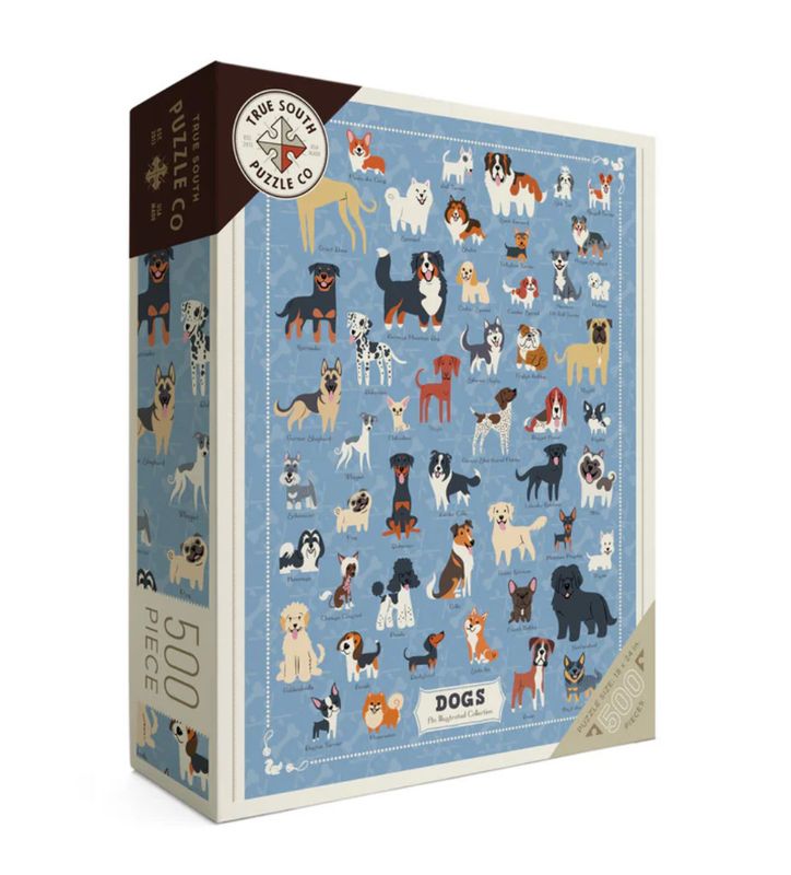 Illustrated Dogs Puzzle