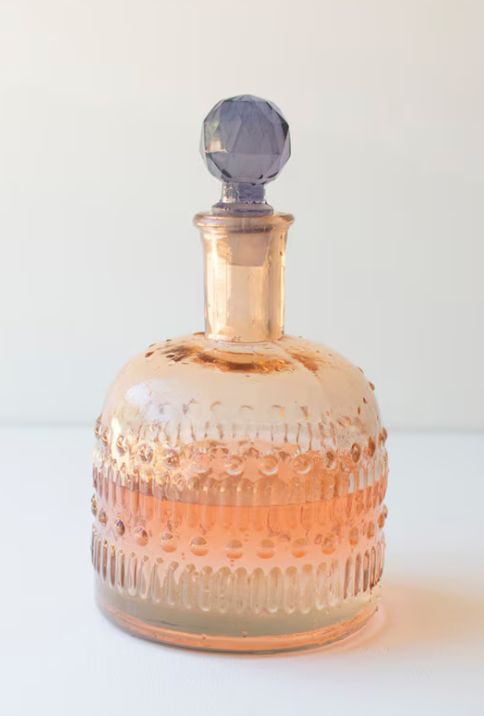 Glass Decanter w/Stopper