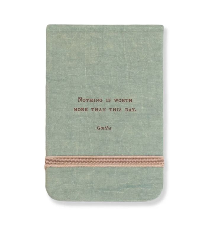 "Nothing Is Worth More" Notebook