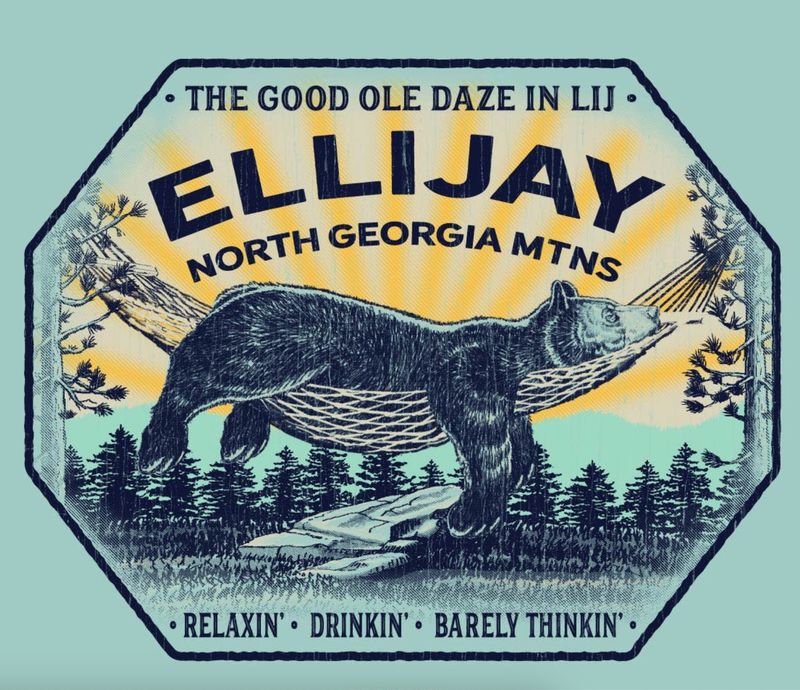 Bear in Hammock T-Shirt