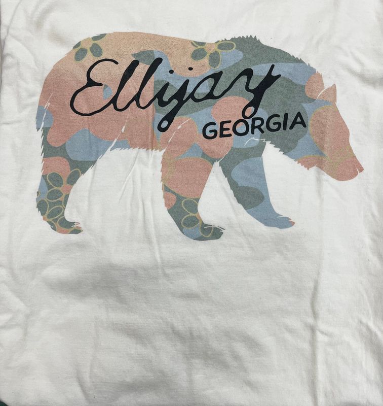 Dyed Ring Spun Tee Shirt Bear