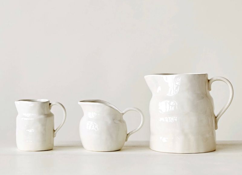 Stoneware Vintage Reproduction Pitcher