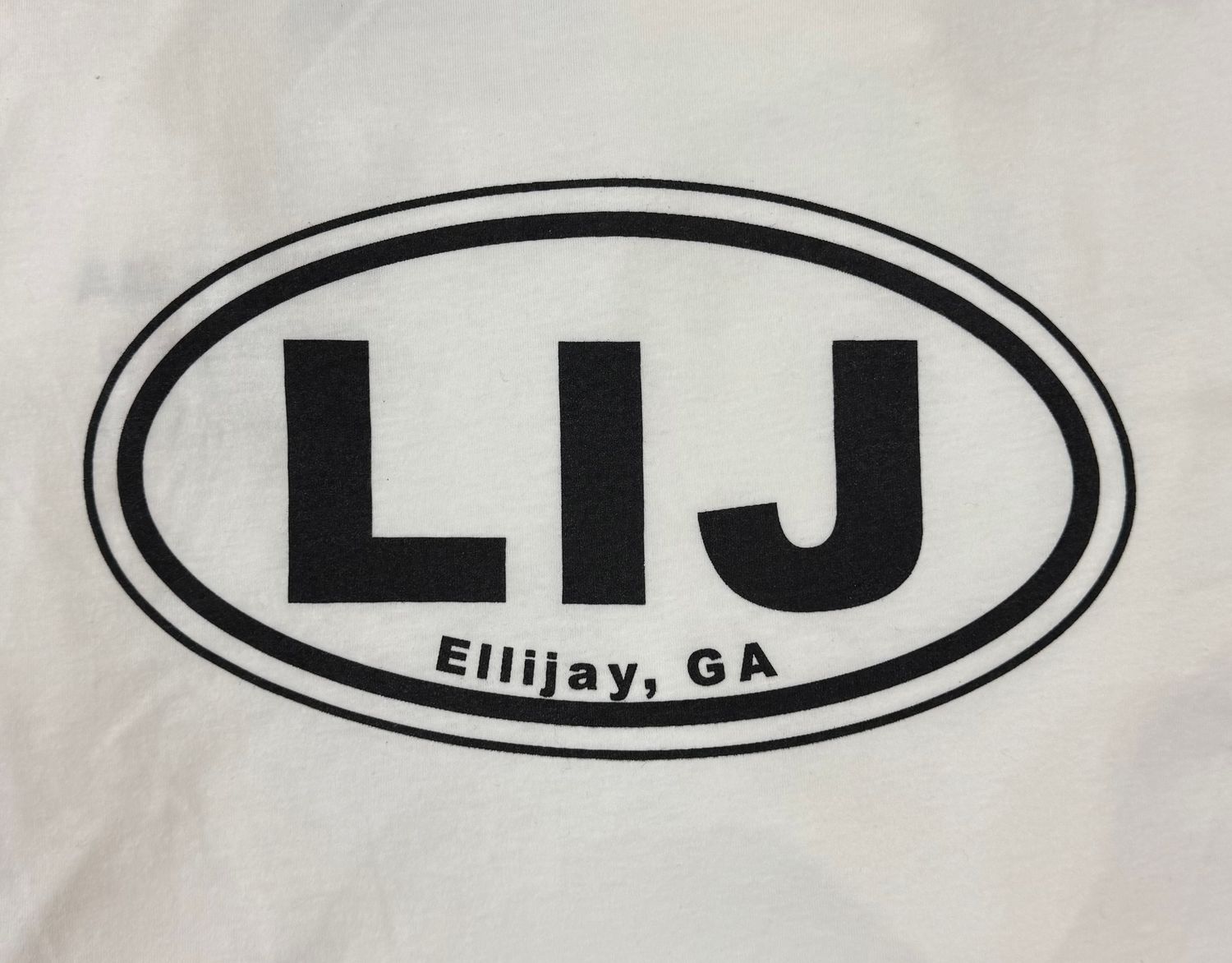 LIJ Short Sleeve Tee, Color: White, Size: S