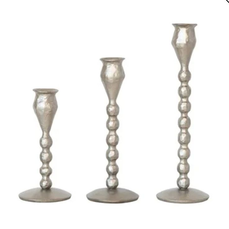 Hand-Forged Cast Iron Ball Taper Holder, Size: Small