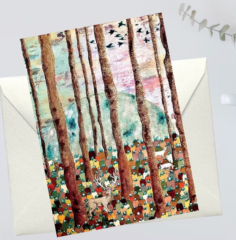 Consignment Kelly Glaros Single Notecard 5x7