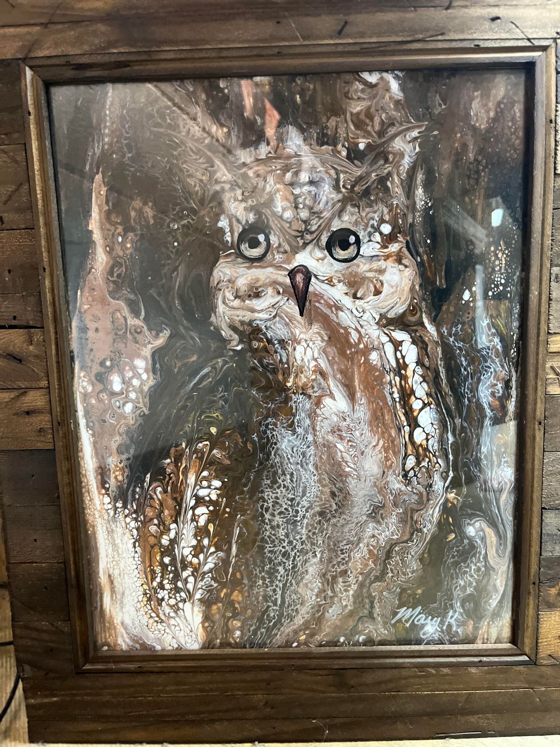 Consignment Mary K "Owlivia" Framed Print 11x14